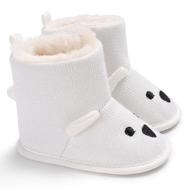 Winter Bear Baby Booties - Koyers