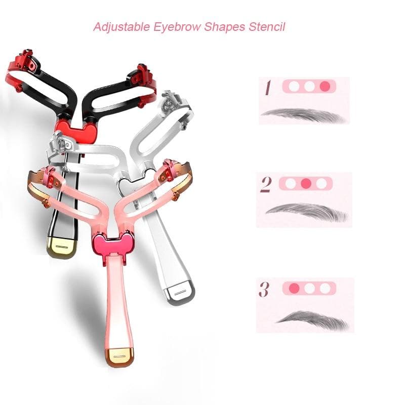 Adjustable Eyebrow Shapes Stencil - Koyers