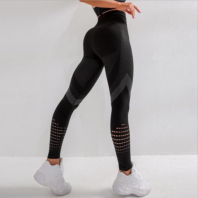 Ultra Seamless Hollow Fitness Leggings - Koyers