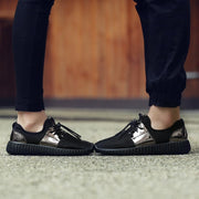 Breathable Flat Trendy Couple Sneakers - Koyers