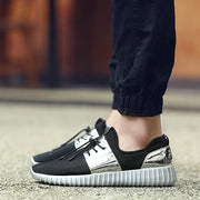 Breathable Flat Trendy Couple Sneakers - Koyers
