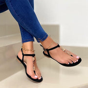 Glamorous Clip Toe Buckle Strap Sandals - Koyers