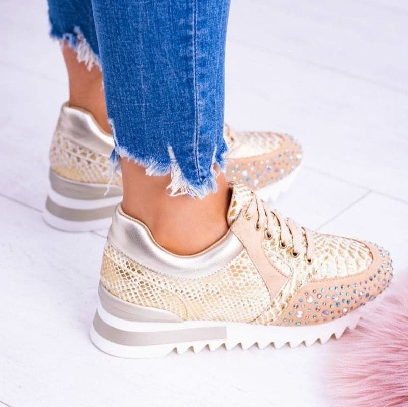 Beautiful Casual Shimmering Sneakers - Koyers