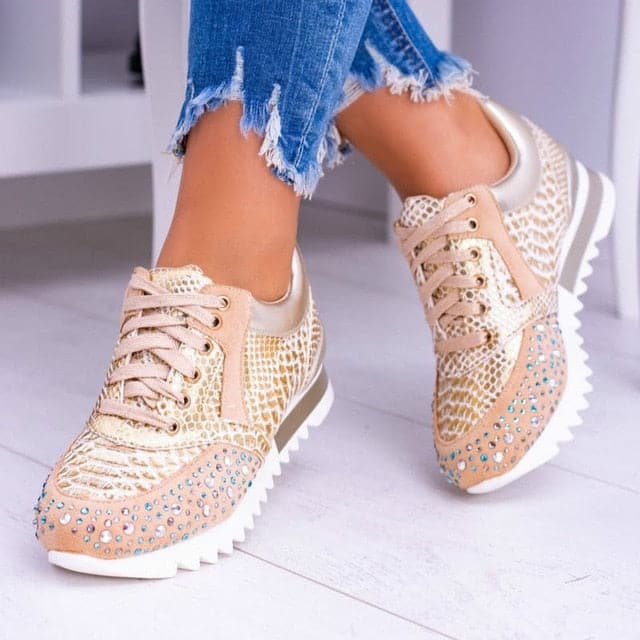 Beautiful Casual Shimmering Sneakers - Koyers