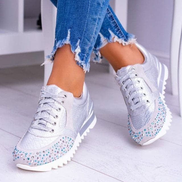 Beautiful Casual Shimmering Sneakers - Koyers