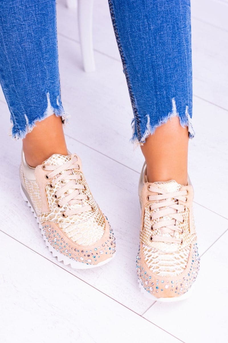 Beautiful Casual Shimmering Sneakers - Koyers