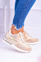 Beautiful Casual Shimmering Sneakers - Koyers