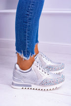 Beautiful Casual Shimmering Sneakers - Koyers
