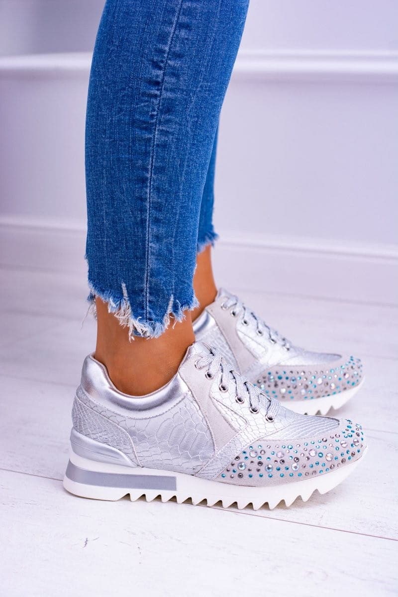 Beautiful Casual Shimmering Sneakers - Koyers