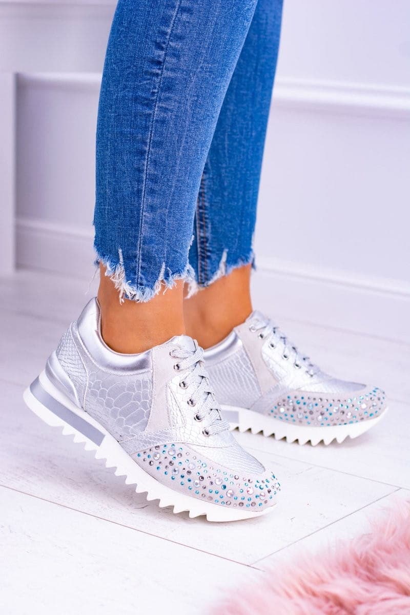 Beautiful Casual Shimmering Sneakers - Koyers