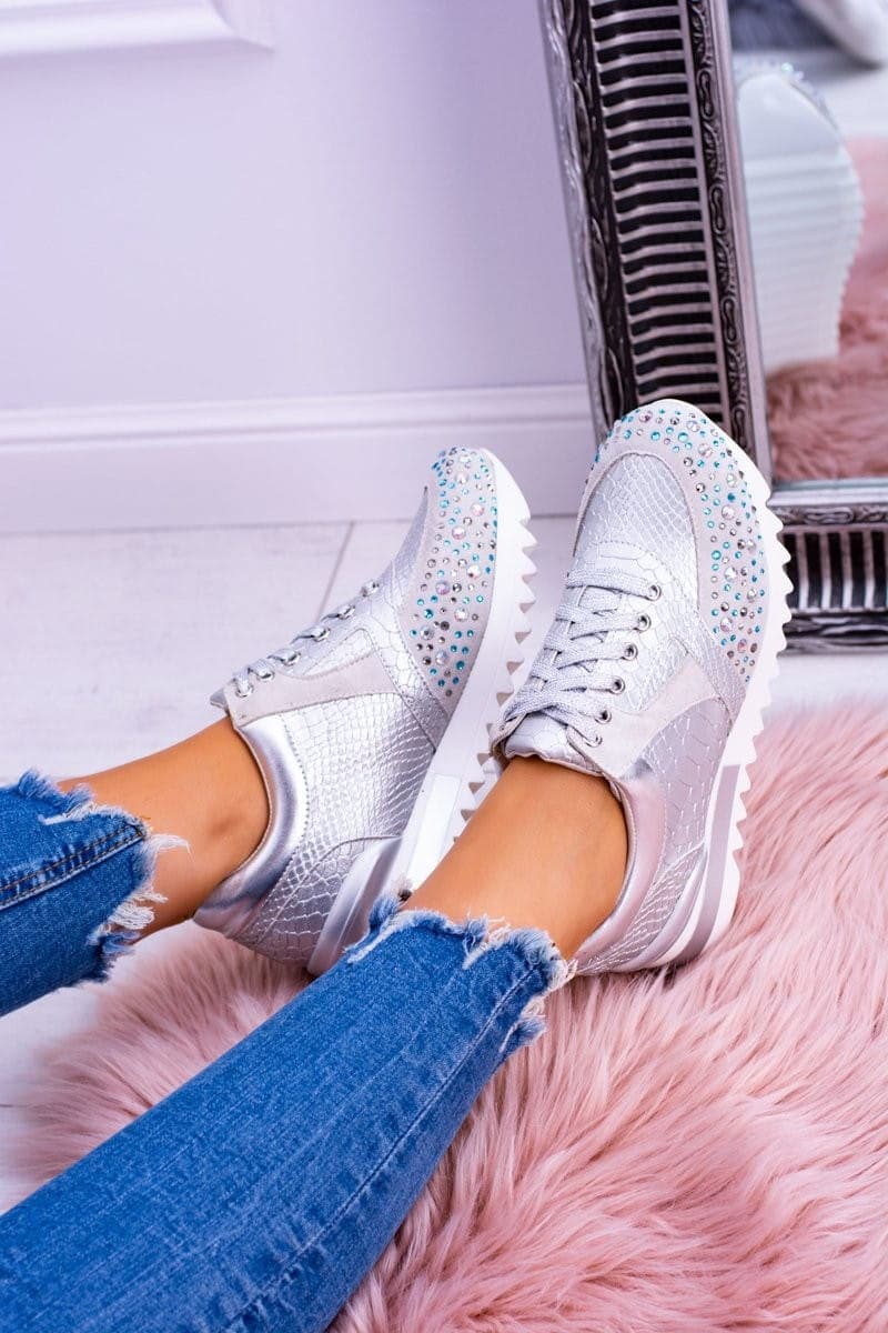 Beautiful Casual Shimmering Sneakers - Koyers