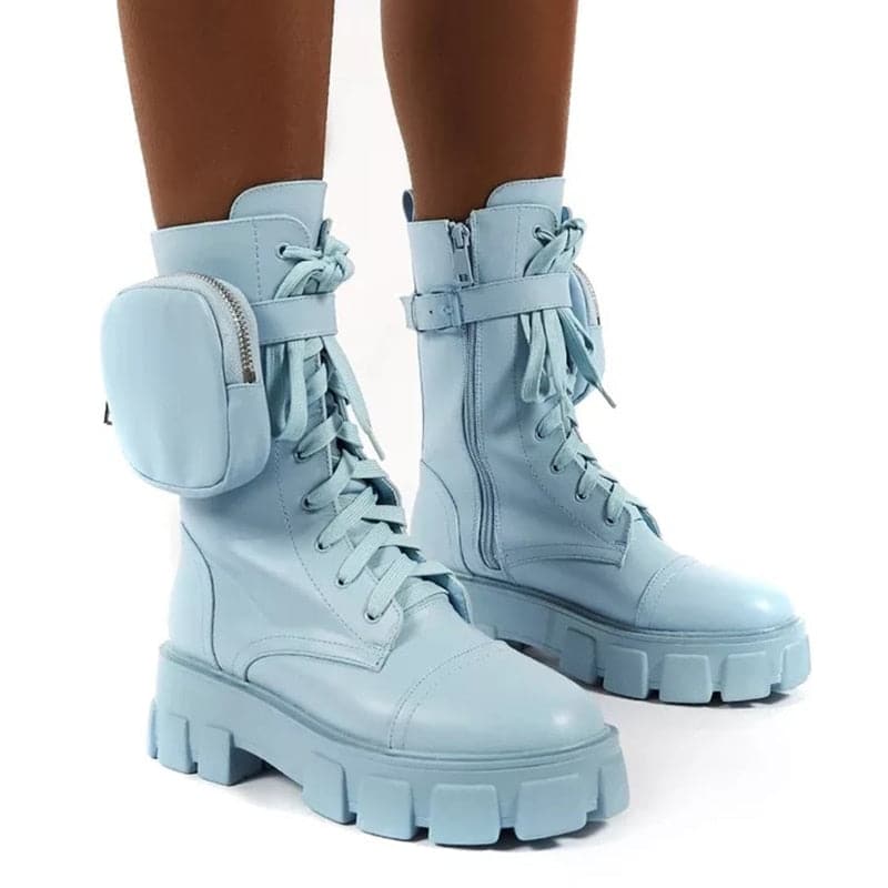 Sassy Combat With Pouch Boots - Koyers