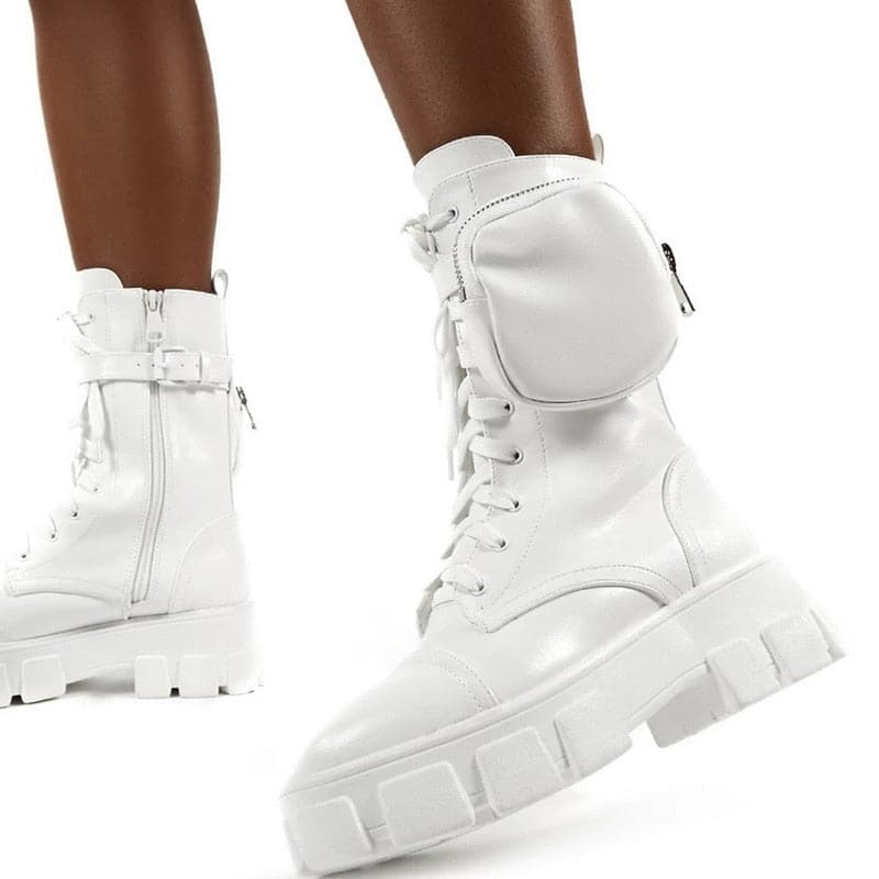 Sassy Combat With Pouch Boots - Koyers
