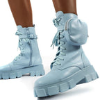 Sassy Combat With Pouch Boots - Koyers