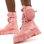 Sassy Combat With Pouch Boots - Koyers