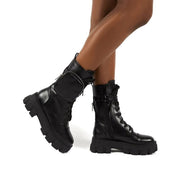 Sassy Combat With Pouch Boots - Koyers