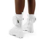 Sassy Combat With Pouch Boots - Koyers