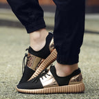 Breathable Flat Trendy Couple Sneakers - Koyers