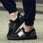 Breathable Flat Trendy Couple Sneakers - Koyers