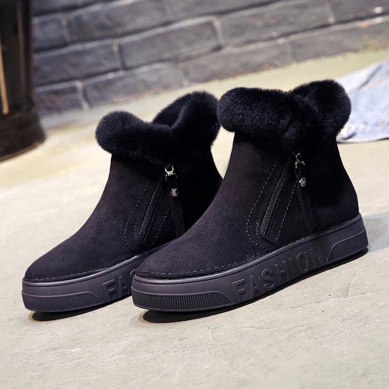 Fashionable Winter Ankle Platform Boots - Koyers