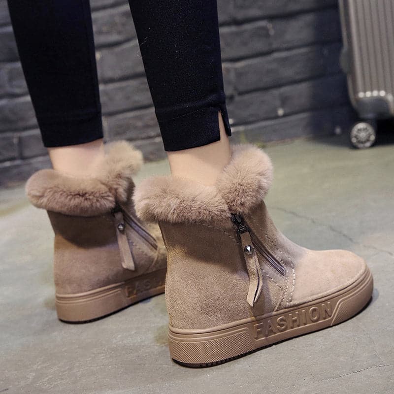 Fashionable Winter Ankle Platform Boots - Koyers