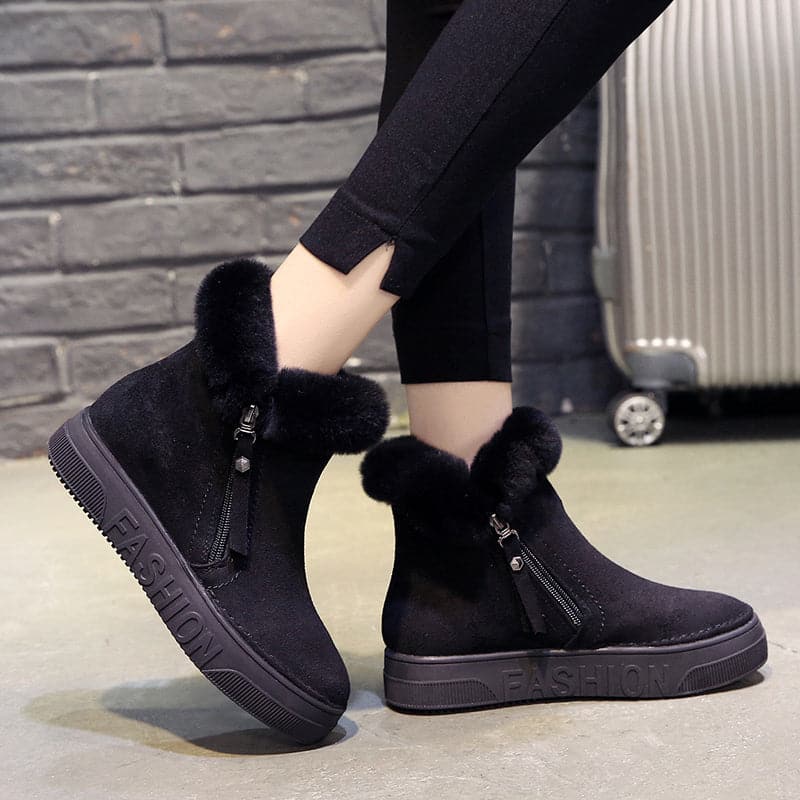 Fashionable Winter Ankle Platform Boots - Koyers