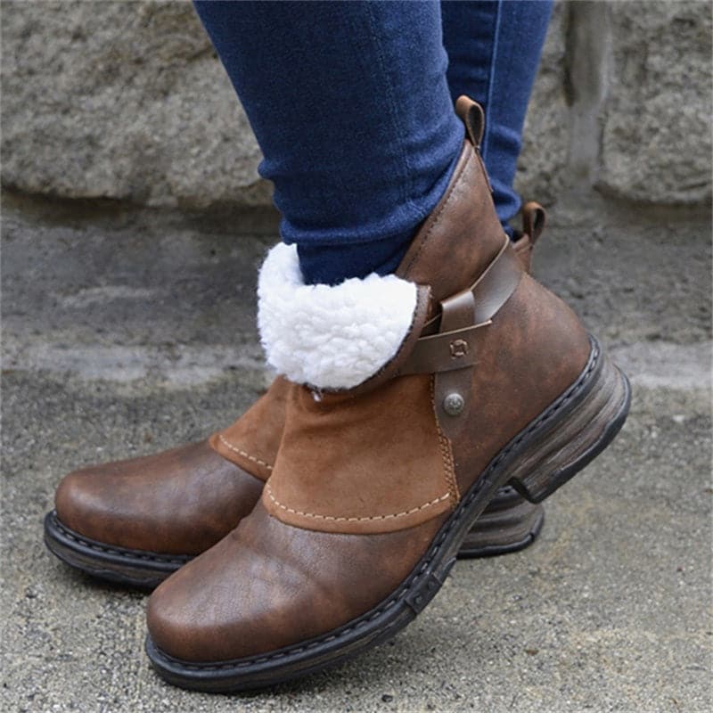 Cozy Wool Lining Winter Ankle Boots - Koyers