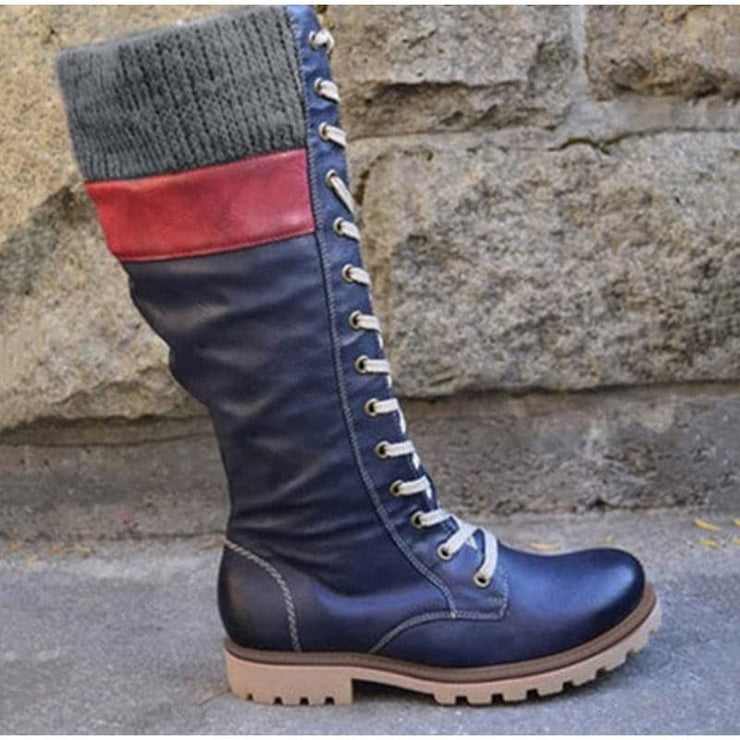 Warm Mid-calf Waterproof Retro Boots - Koyers