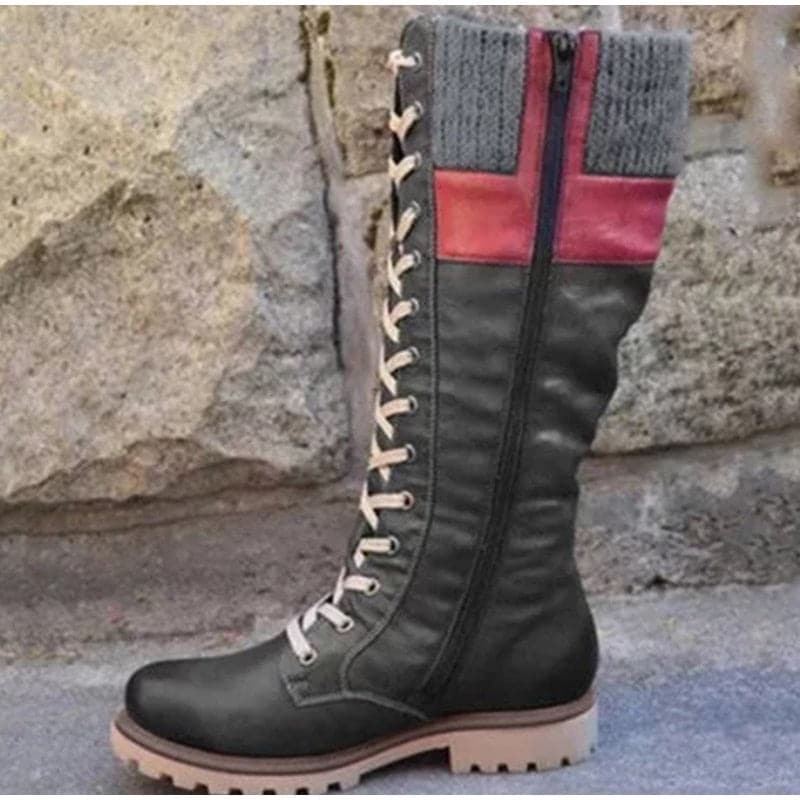 Warm Mid-calf Waterproof Retro Boots - Koyers