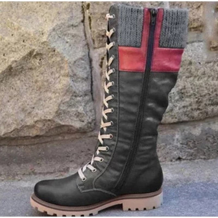 Warm Mid-calf Waterproof Retro Boots - Koyers