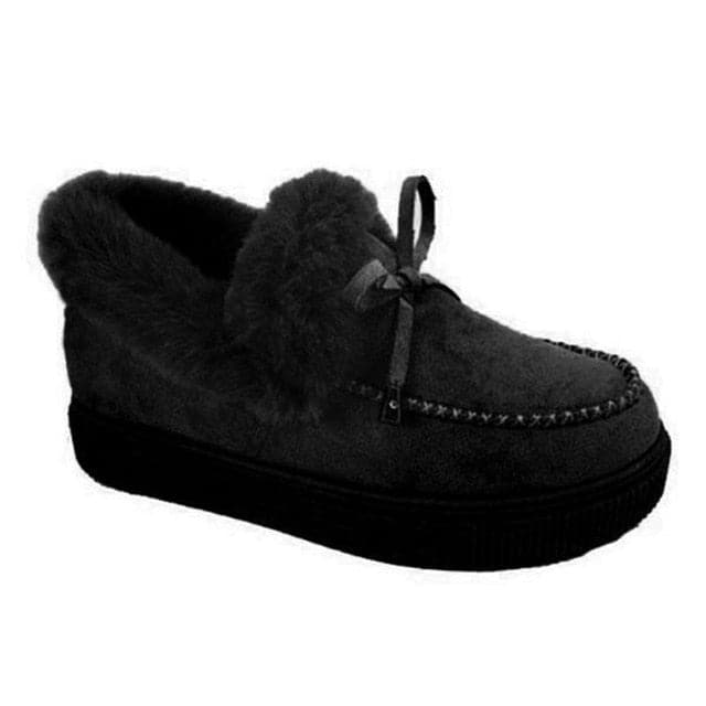 Fashion Flat Comfy Moccasin Boots - Koyers