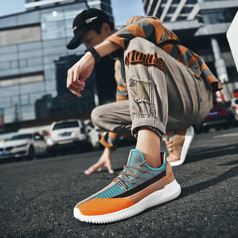 Sleek Comfortable Mesh Men Sneakers - Koyers