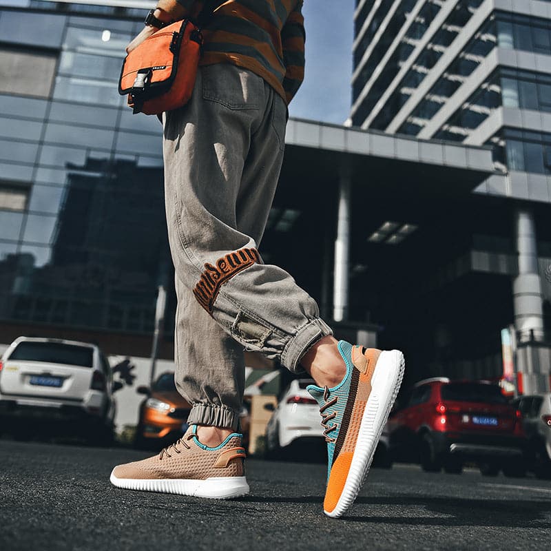 Sleek Comfortable Mesh Men Sneakers - Koyers