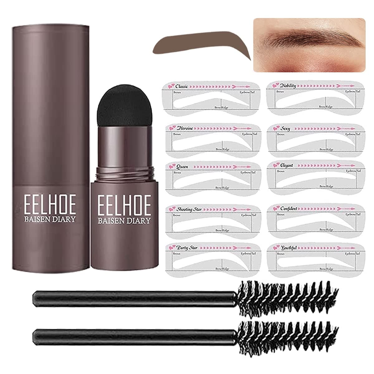 One Step Eyebrow Stamp Kit - Koyers