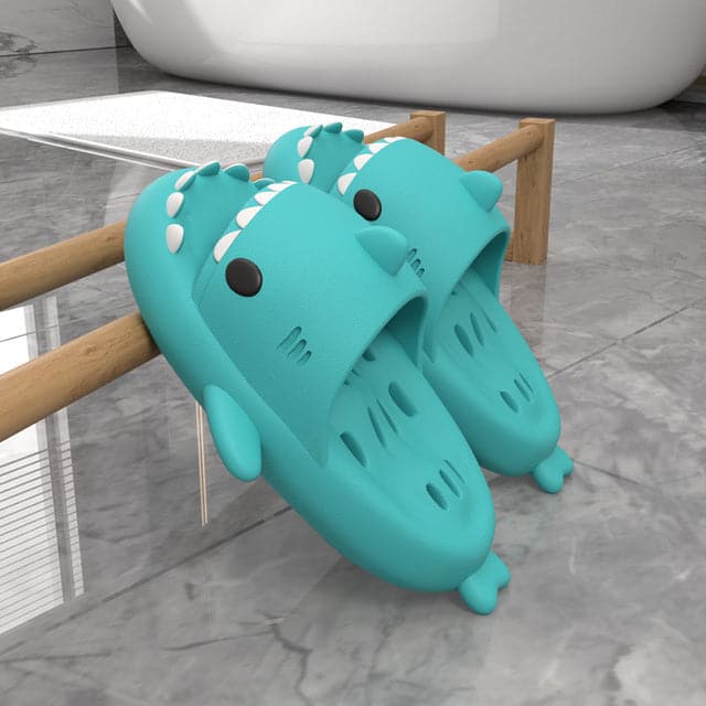 Cloudy Shark Slippers - Koyers