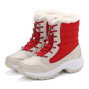 Women Waterproof Winter Boots - Red / (US 6 | UK 4)
