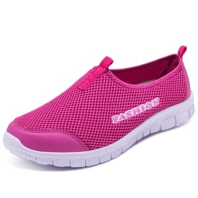 Breathable Mesh Light Flat Sporty Loafers - Koyers