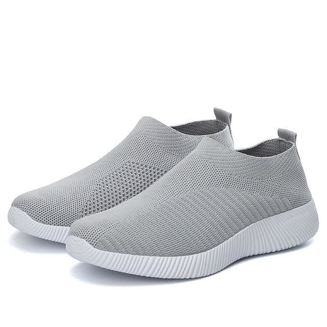 Women's Shoes Knitting Sock Sneakers - Comfortable Flat Shoes 2019