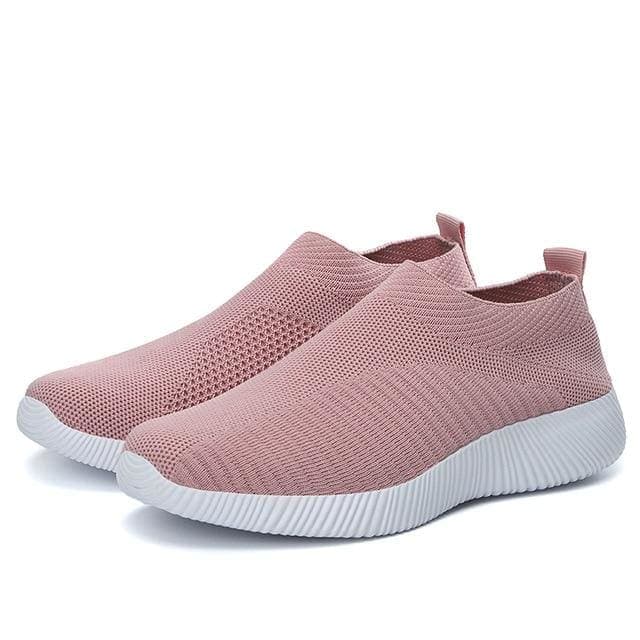 Women's Shoes Knitting Sock Sneakers - Comfortable Flat Shoes 2019