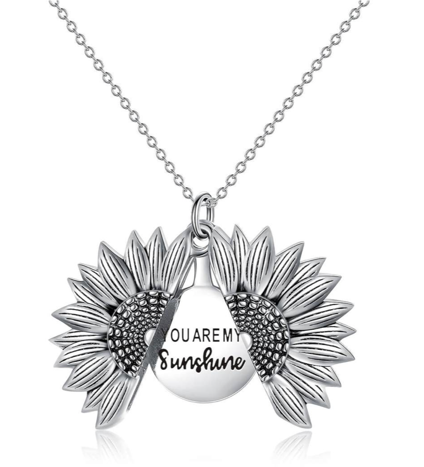 "You Are My Sunshine" Sunflower Necklace - Koyers
