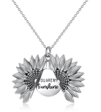 "You Are My Sunshine" Sunflower Necklace - Koyers
