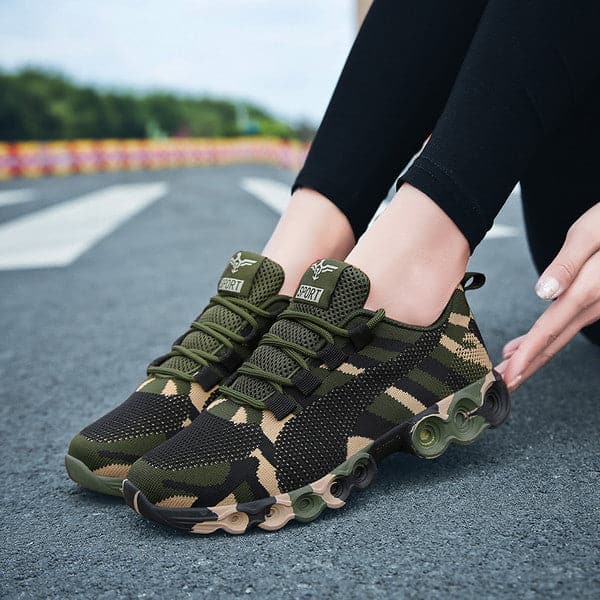 Unisex Camouflage Breathable Ultralight Sneakers - Koyers